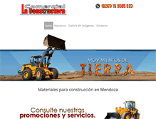 Tablet Screenshot of la-constructora.com